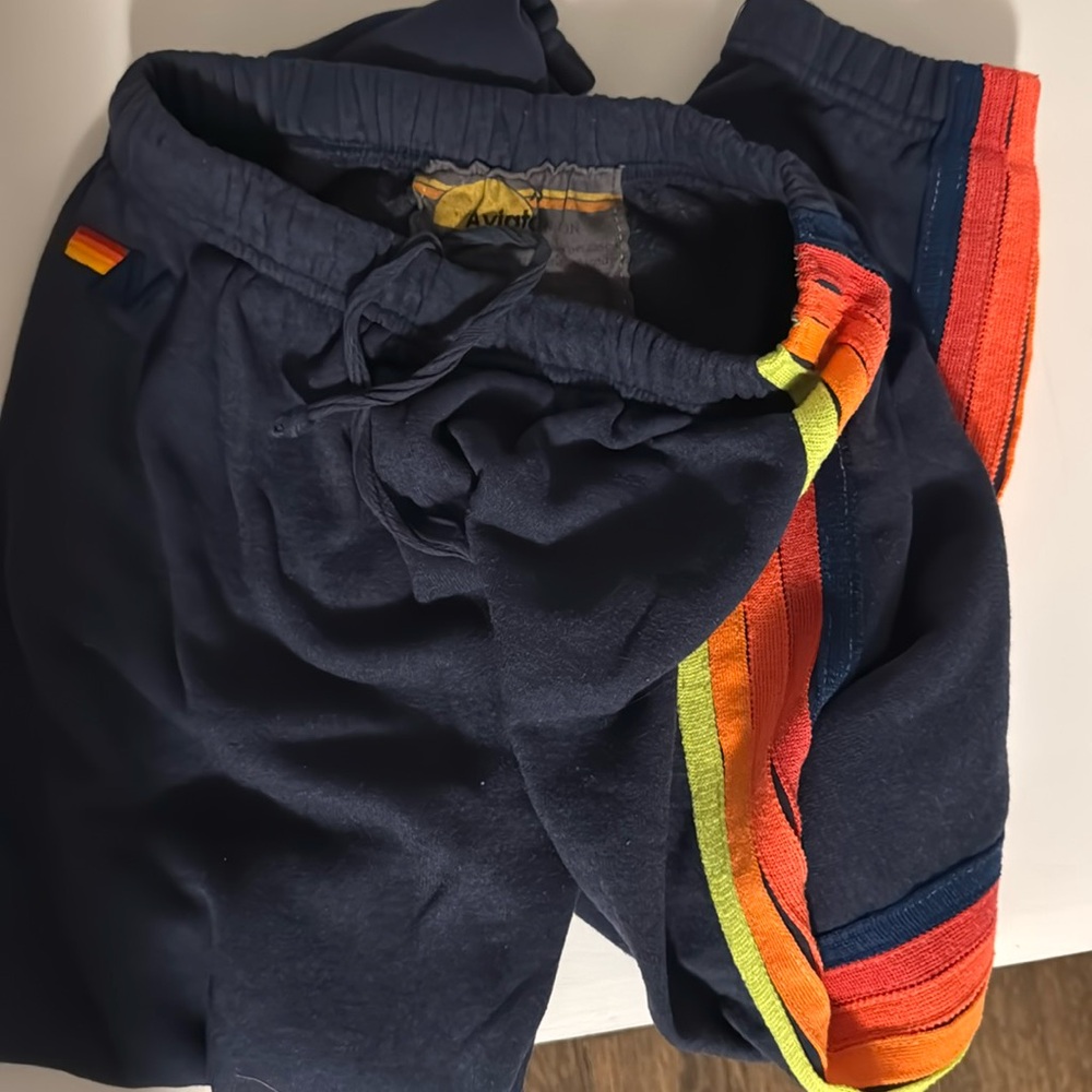 Aviator Nation Blue Sweatpants sz XS